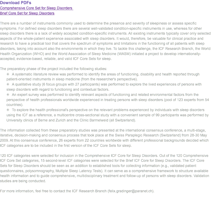 research paper on sleep disorder